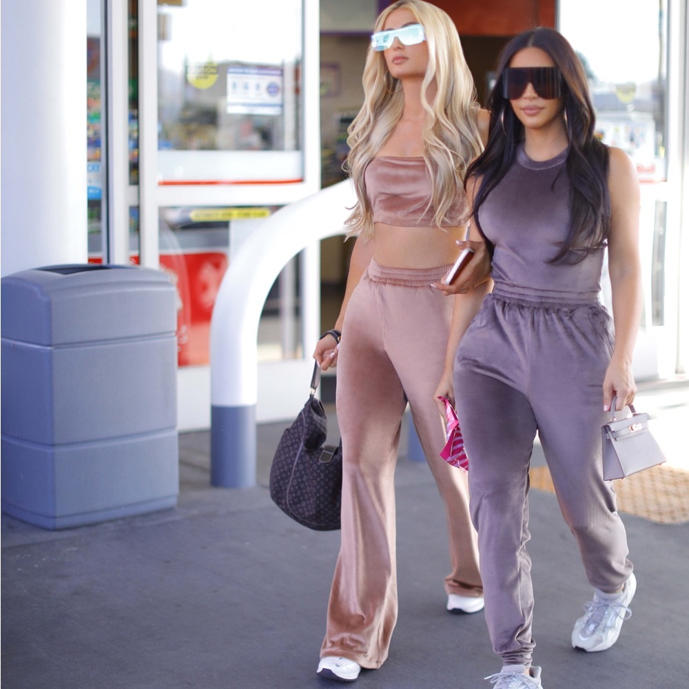 skims velour set